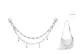 Kroshin Double-Layer Decorative Chain