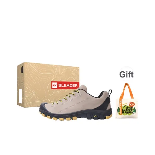 SLEADER Earth Series Устойчивая к истиранию противоскользящая низкая уличная обувь для женщин Great Пустынный Желтый