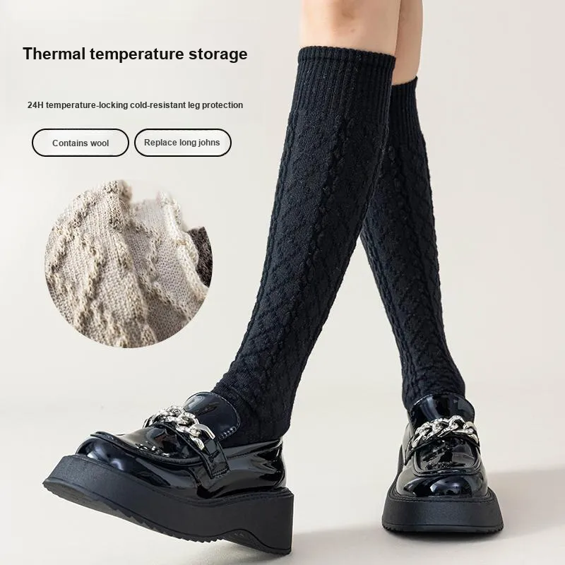 MIIOW Knee High Socks Women's 2 Pack-7