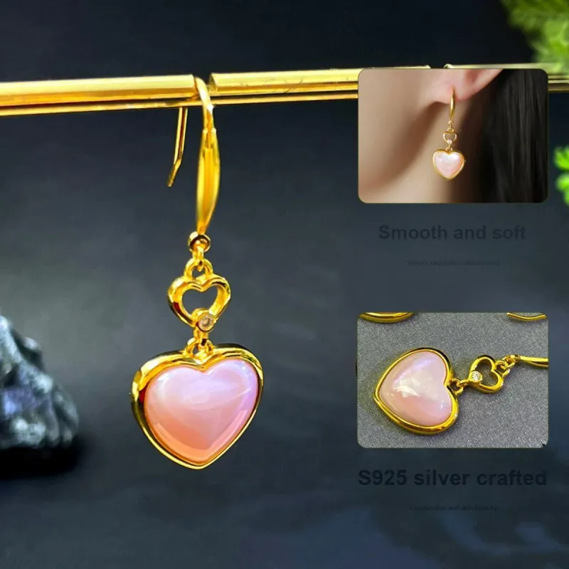 COISE 925 Sterling Silver Earrings Women's-4