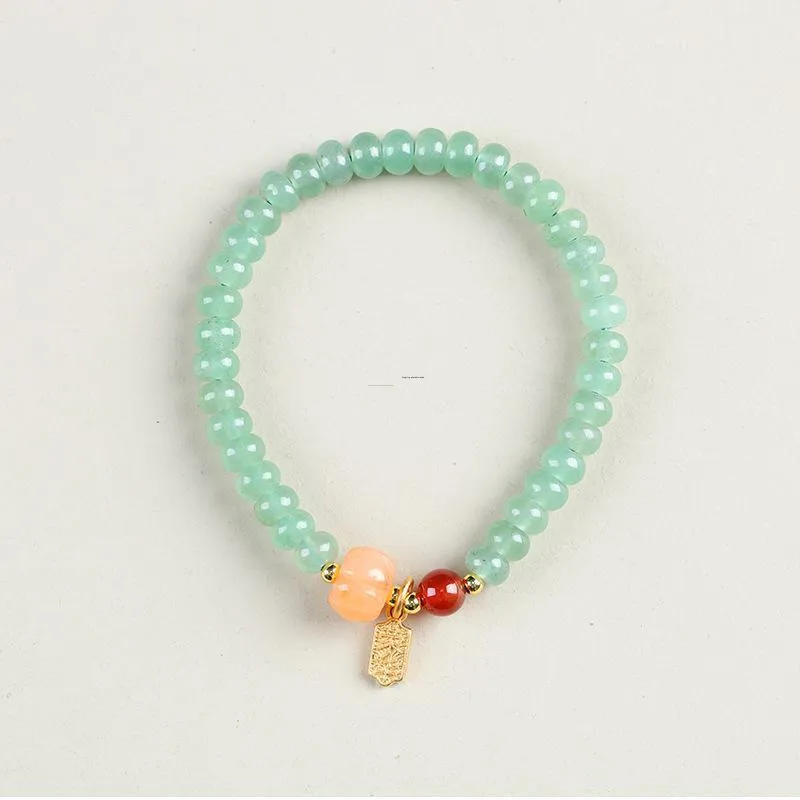 SHUZHUO Aventurine Bracelets Unisex-4
