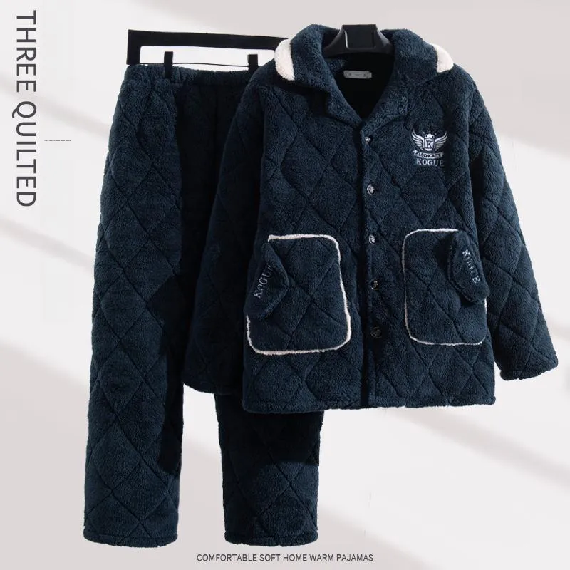 MADALLO Men Pajama Sets-3