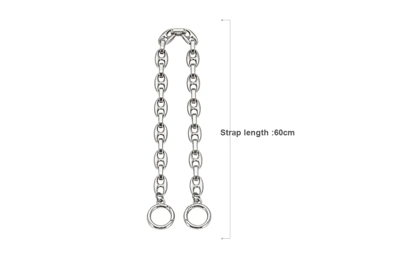 Lan Bao Fan Alloy Bag Accessory, Modified Chain Accessories Women's Gold-1