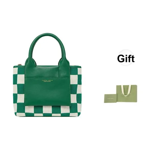 VANESSA HOGAN Ткань с коровьей кожей тоут-сумка сумка для покупок сумка через плечо женская зеленая