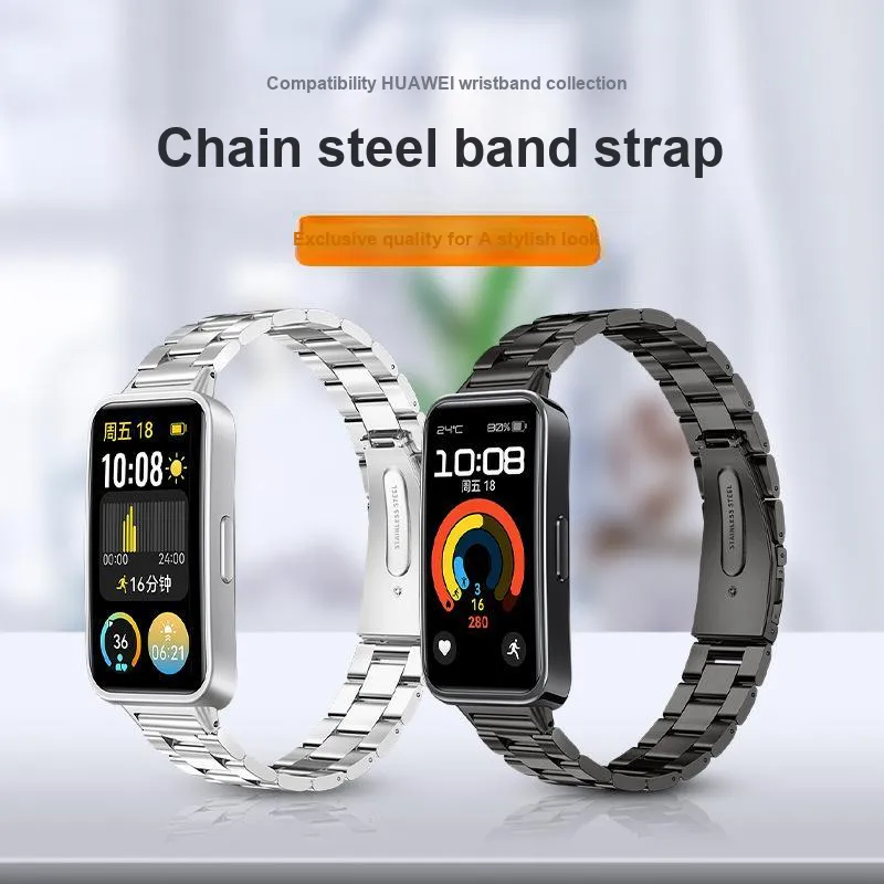 Vobafe Huawei Compatibility Watch Band 180mm Stainless Steel Material-2