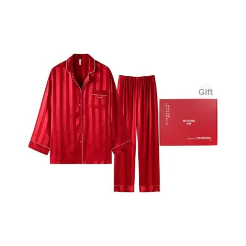 MEITENG Пижамный комплект мужской Gift Box Set красный