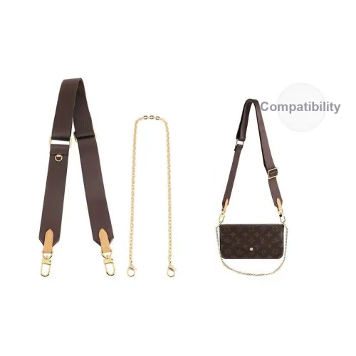 Luxury Care Artisan Workshop Canvas Bag Strap Women's Brown