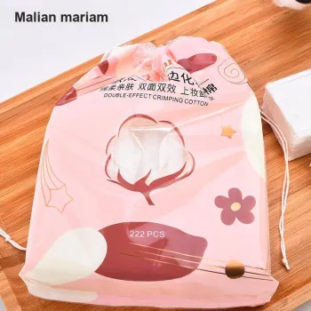 Malian Wet Compress Makeup Cotton Hydrating Cotton Pads Thin