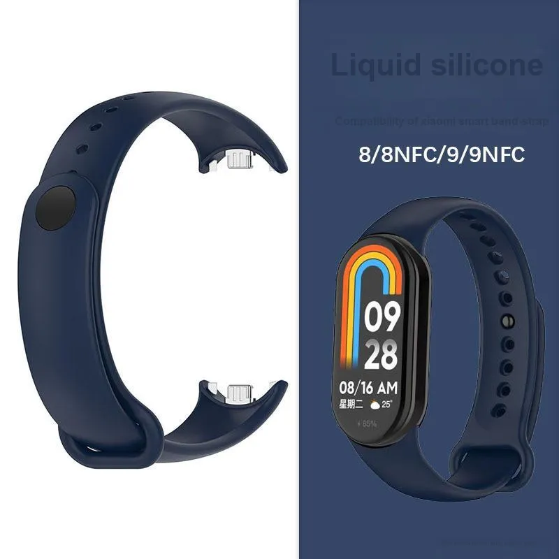 STEWPIGO Xiaomi Compatibility Watch Band 219mm Silicone Material-26