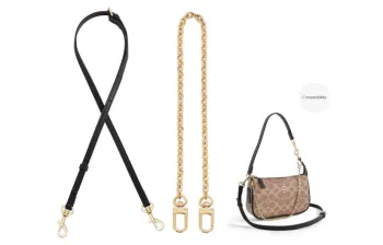 GUYI Synthetic Leather Bag Accessories Women's Gold Tone