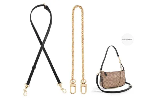 GUYI Synthetic Leather Bag Accessories Women's Gold Tone