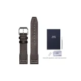 Brown Plain Weave-Silver Pin Buckle[Pilot]