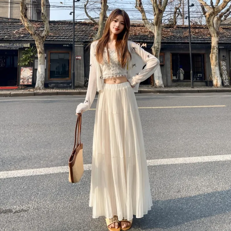AHDO Casual Long Skirts Women's-9