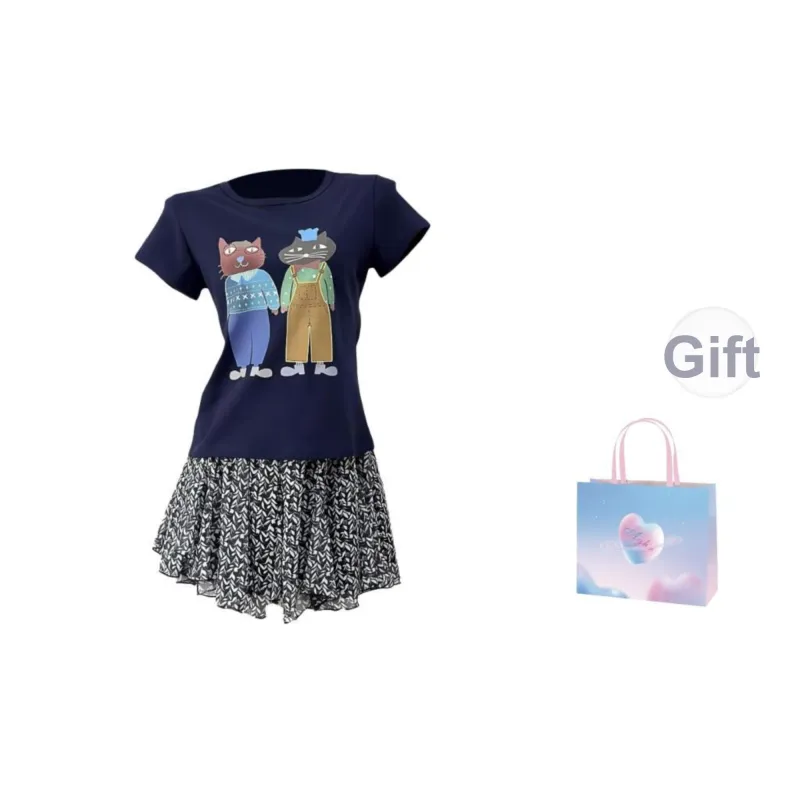 Aghr Two Piece Skirt Sets Women's-7