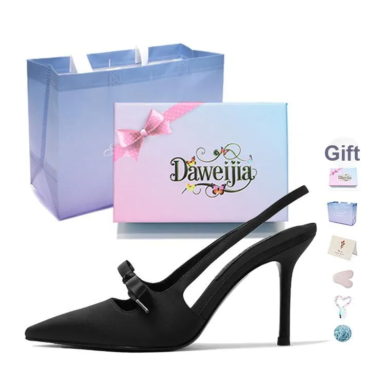 Dawei's House Slim Heel High Heels Women's Gift Box Set-11