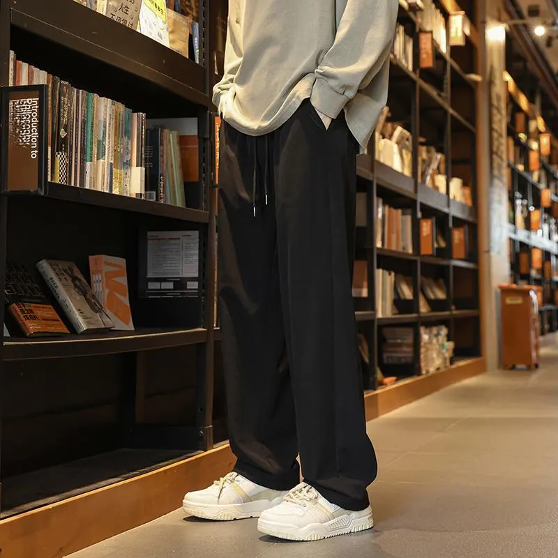 UNthemed Casual Pants Unisex Black-4
