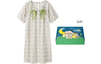 Gongdie x LABIXIAOXIN,LIANMINGKUAN Nightgown Women's Gift Box Set White