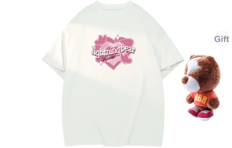 LIGHTNING BEAR T Shirts Unisex-4