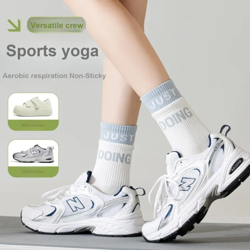 XXLLG Mid Calf Socks Women's 4 Pack-1