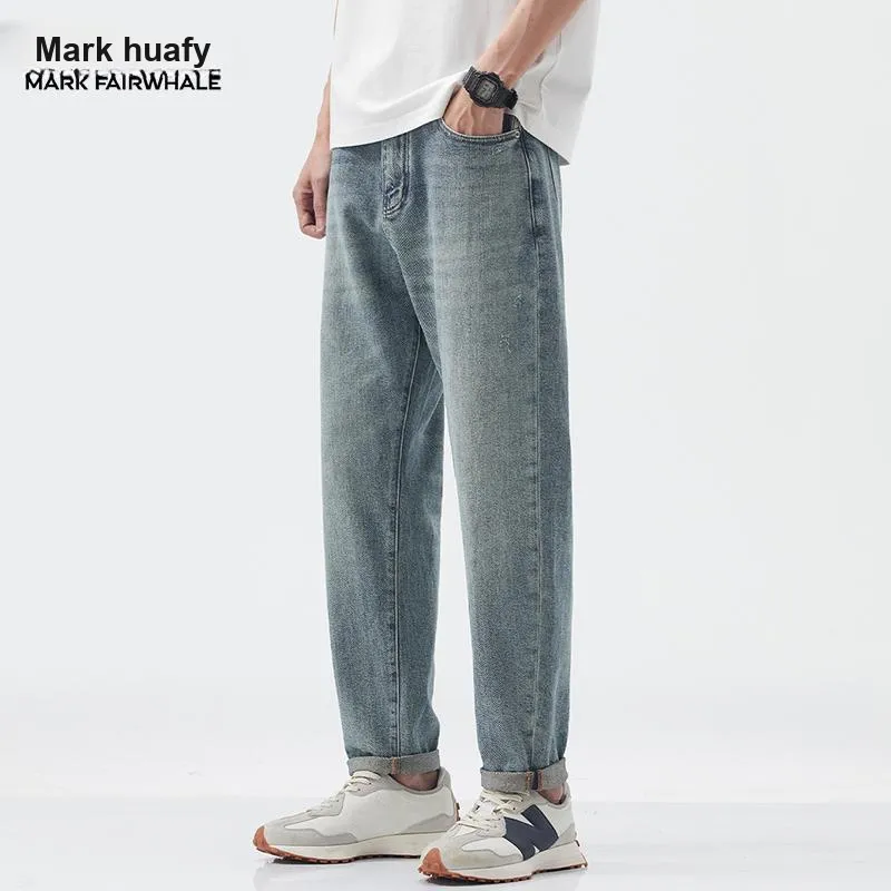 FAIRWHALE Jeans Unisex Light Blue-1