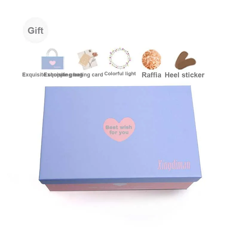 Xingdiman Slim Heel High Heels Women's Gift Box Set-24