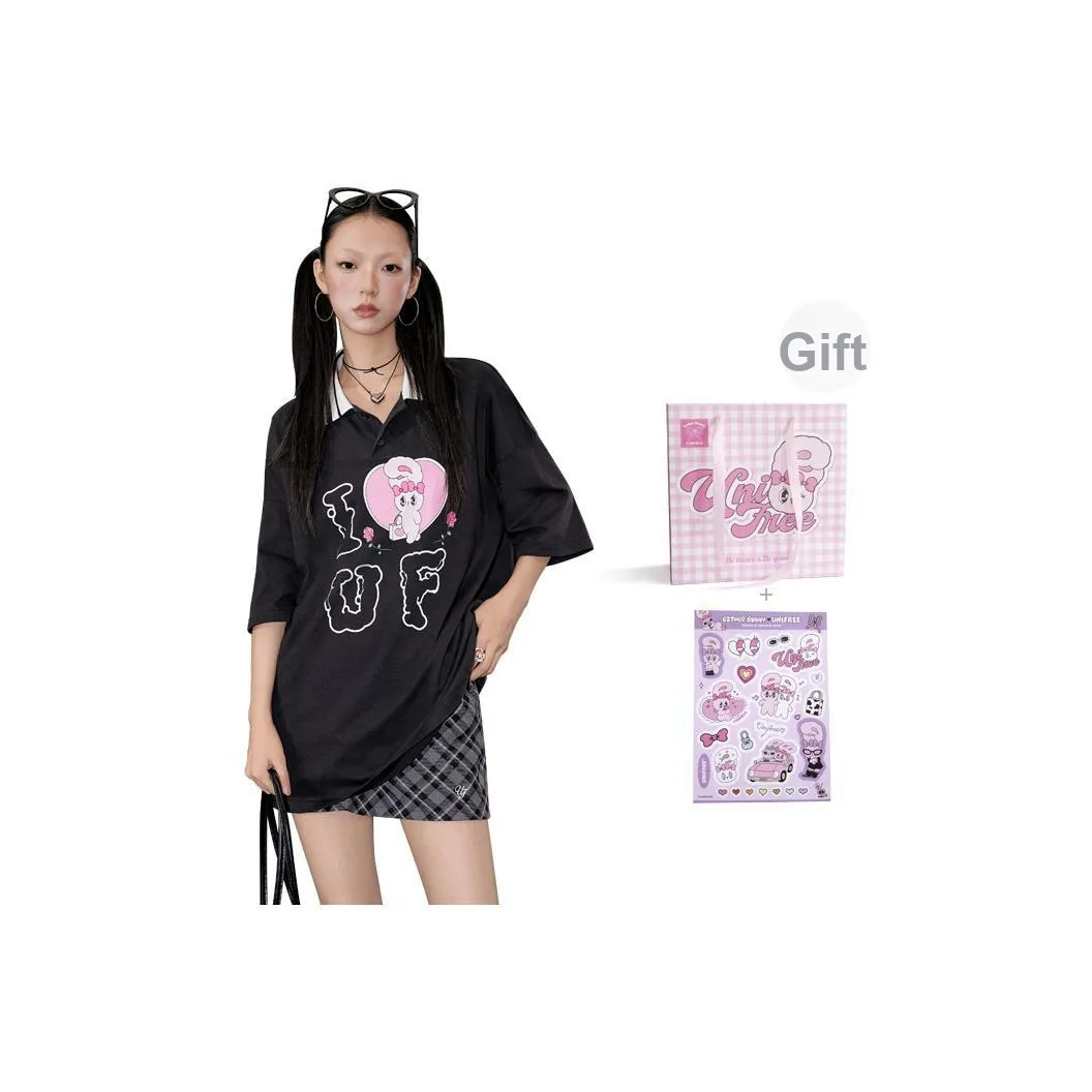 Unifree T Shirts Women's Black