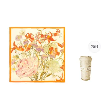 Huang Yongyu X WENSLI Silk Scarves Unisex