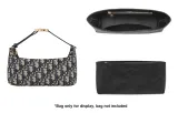 Black Lunch Bag Medium Size Liner[Super-Light Waterproof]