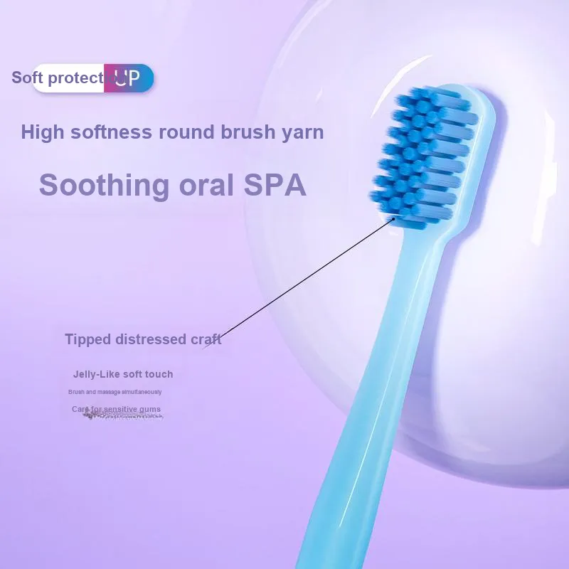 Ice Springs Jelly 39 Hole Dense Planting Toothbrushes Flexible Fine Rebound 3 Pcs-1