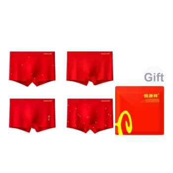 H YXIANG Underpants Men's 4 Pack