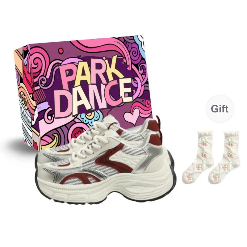PARK DANCE Low Top Chunky Sneakers Women's-14
