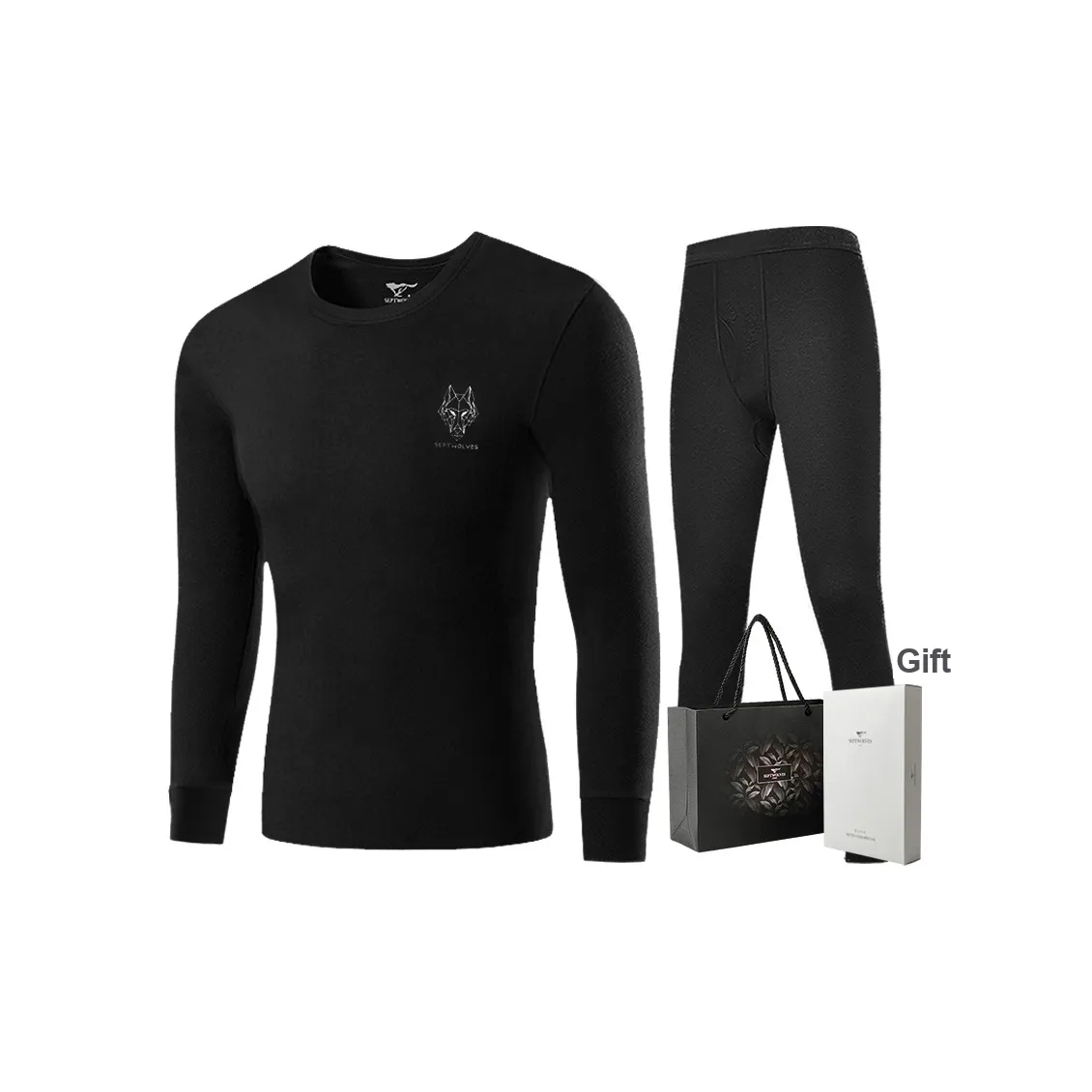 SEPTWOLVES Thermal Set Unisex Gift Box Set+Shopping Bag