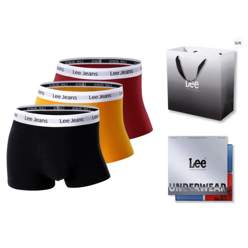 Lee Underpants Men's Combo Set Box+Shopping Bag-30