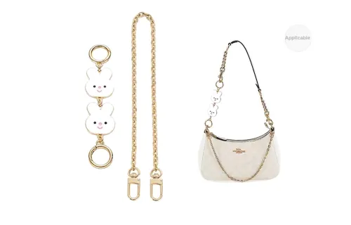 Lan Bao Fan Bag Accessories Coach Straight Gold Decoration Chain+Rabbit Extension Chain