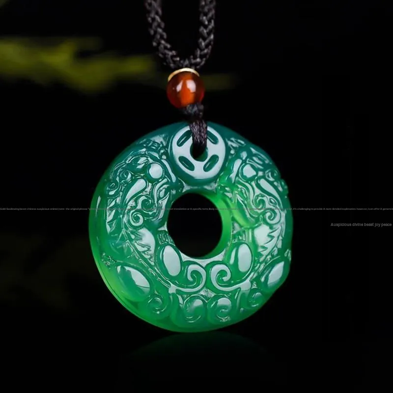 Zhou Jifeng Chalcedony Pendants Unisex-1