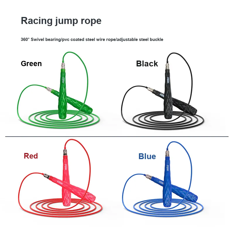 PEAK Race Fitness Training Non Countable Jump Ropes Fitness Crowd PVC Twine Material 3m-5
