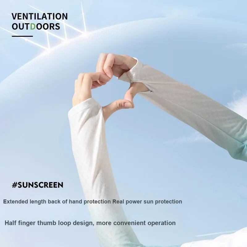 NANJIREN Thin Sun Protection Sleeves Unisex-1
