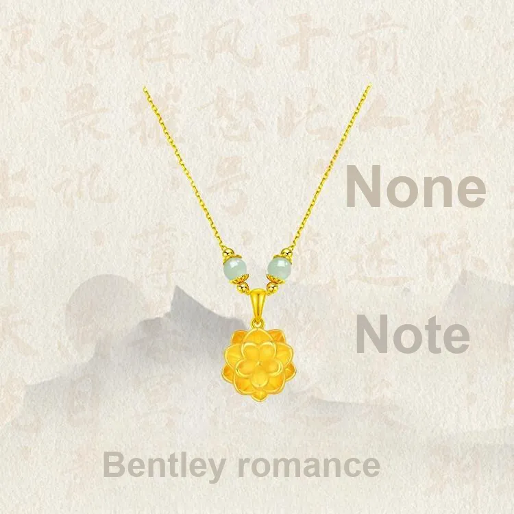 Chongqing Gold Store 999 Fine Silver Necklaces Women's-2
