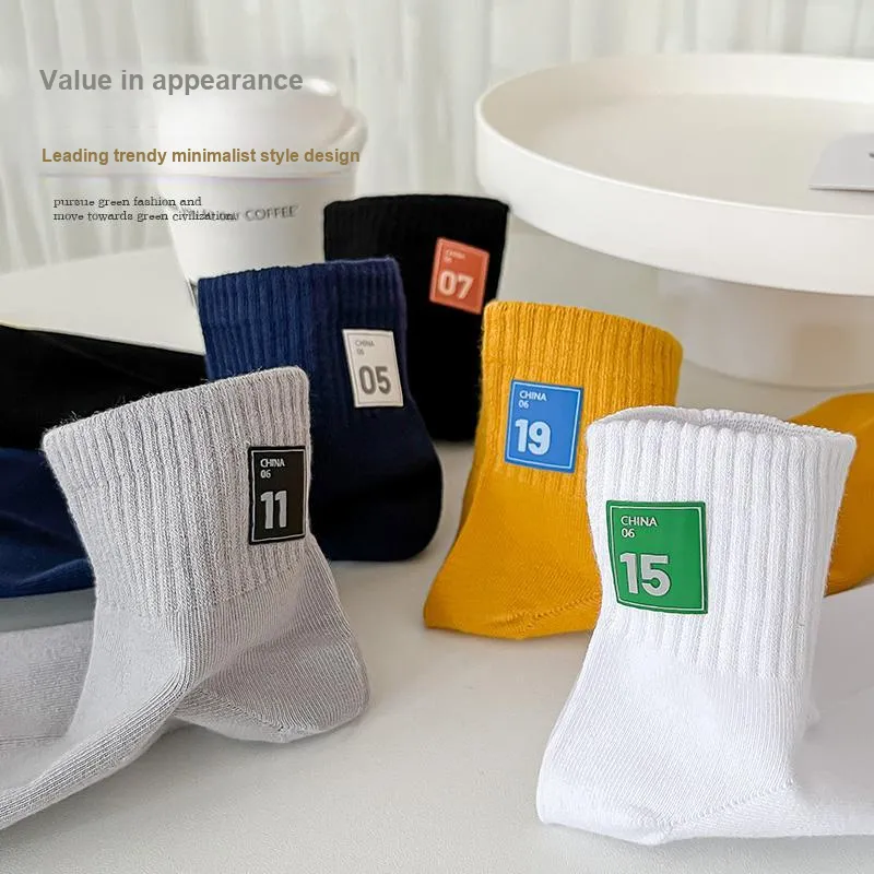 Lan Miao Ankle Socks Men's 5 Pack-3