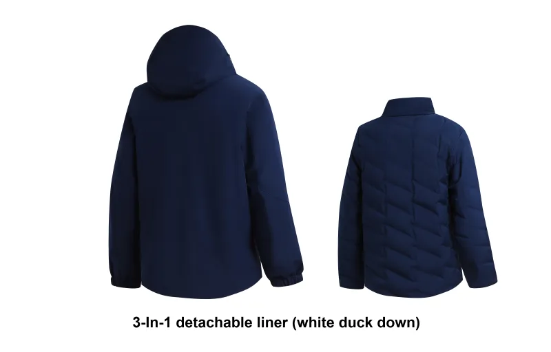Kawasaki Waterproof And Windproof To Keep Warm Windbreaker Jacket Unisex-10