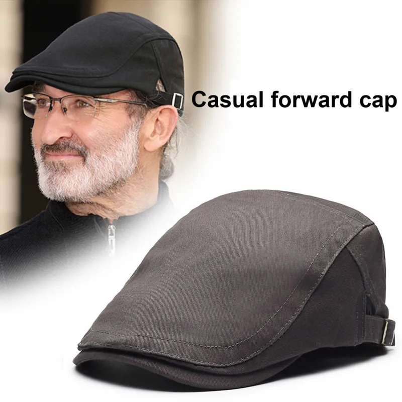 Top Melon Polyester Berets Men's-3