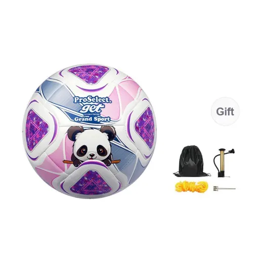 ProSelect Size 5 Soccer PU Machine Stitched Soccer Ball Unisex Purple