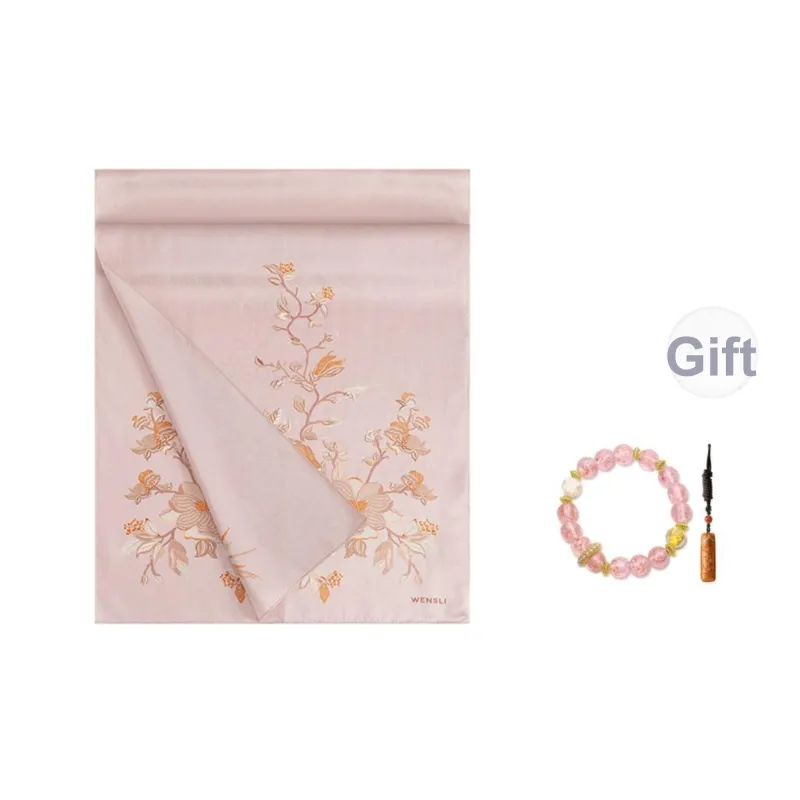 WENSLI Silk Scarves Women's-9