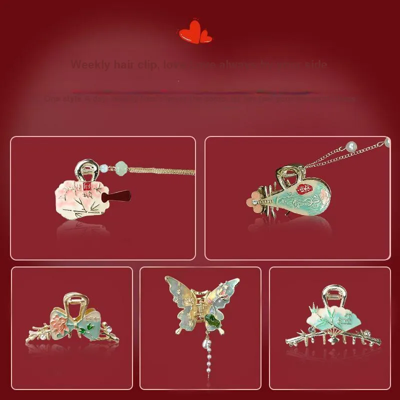 DJIN Hair Clips Women's-2