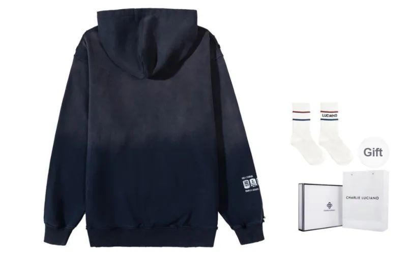 Charlie Luciano Sweatshirt Unisex Dark Blue-1