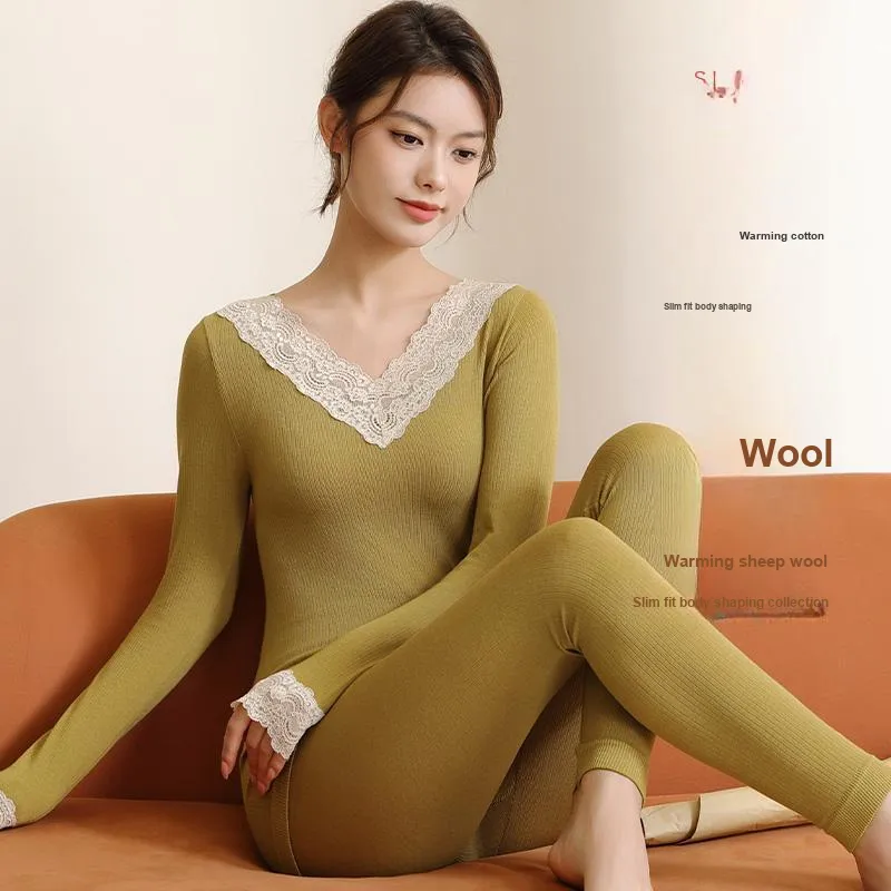 Lan Miao Women's Thermal Sets-9