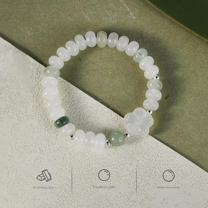 Suddenly Lucky Chalcedony Bracelets Women's-7