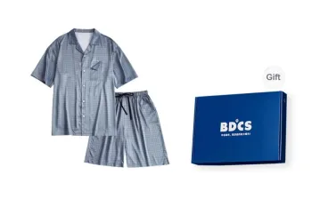 Peninsula City Pajama Set Men's Cerulean Gift Box Set