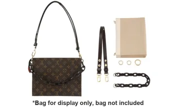 Luxury Care Artisan Workshop Cow Leather Shoulder Bag One Shoulder Crossbody Combo Set Bag Accessory Unisex Brown