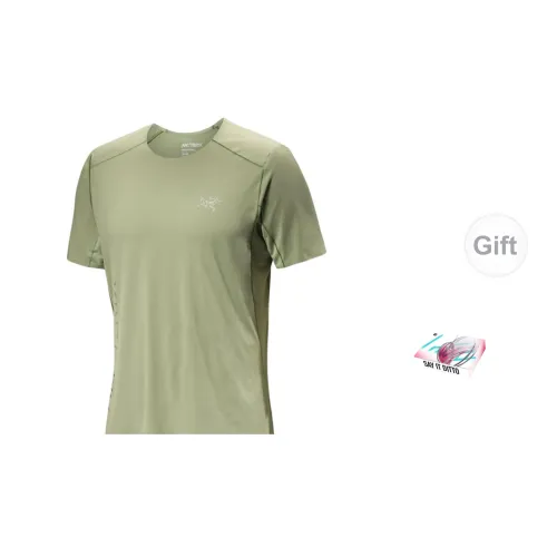 Arcteryx T-Shirts Men Avocado+Free Gift Box